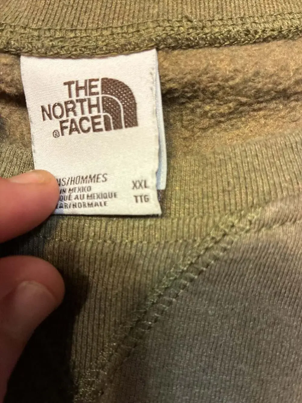 The North Face Coaches Rep Olive Green Crewneck Sweatshirt